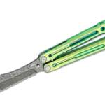 heibel knives invictus balisong 118 butterfly knife 475 rwl 34 acid washed