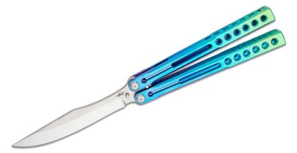 heibel knives invictus balisong 119 butterfly knife 475 rwl 34 stonewashed