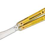heibel knives invictus balisong 121 butterfly knife 475 rwl 34 stonewashed