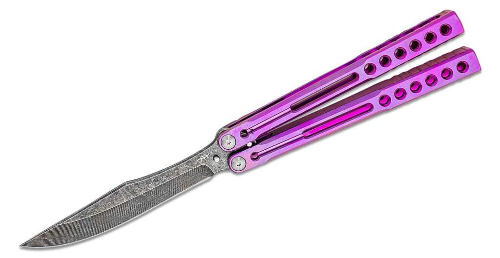 heibel knives invictus balisong 122 butterfly knife 475 rwl 34 acid washed