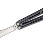 heibel knives invictus balisong 97 butterfly knife 475 rwl 34 stonewashed