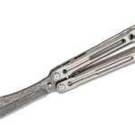 heibel knives invictus balisong butterfly knife 475 rwl 34 acid washed
