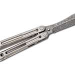 heibel knives invictus balisong butterfly knife 475 rwl 34 stonewashed