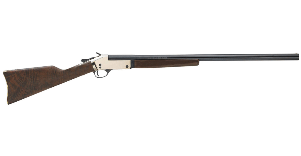henry 12 gauge single shot shotgun with brass receiver henry usa rifle