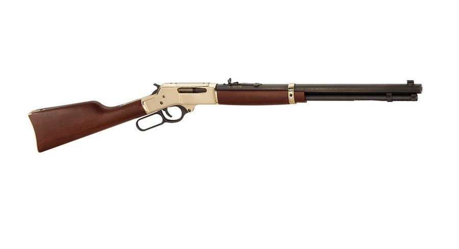 Henry .30/30 Brass Octagon Barrel Lever Action Heirloom Rifle - Henry USA Rifle Henry .30/30 Brass Octagon Barrel Lever Action Heirloom Rifle - Henry USA Rifle - Image 1