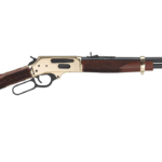 henry 38 55 side gate lever action rifle with walnut stock henry usa rifle