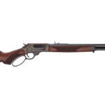 henry 45 70 side gate lever action rifle with color case hardened receiver 