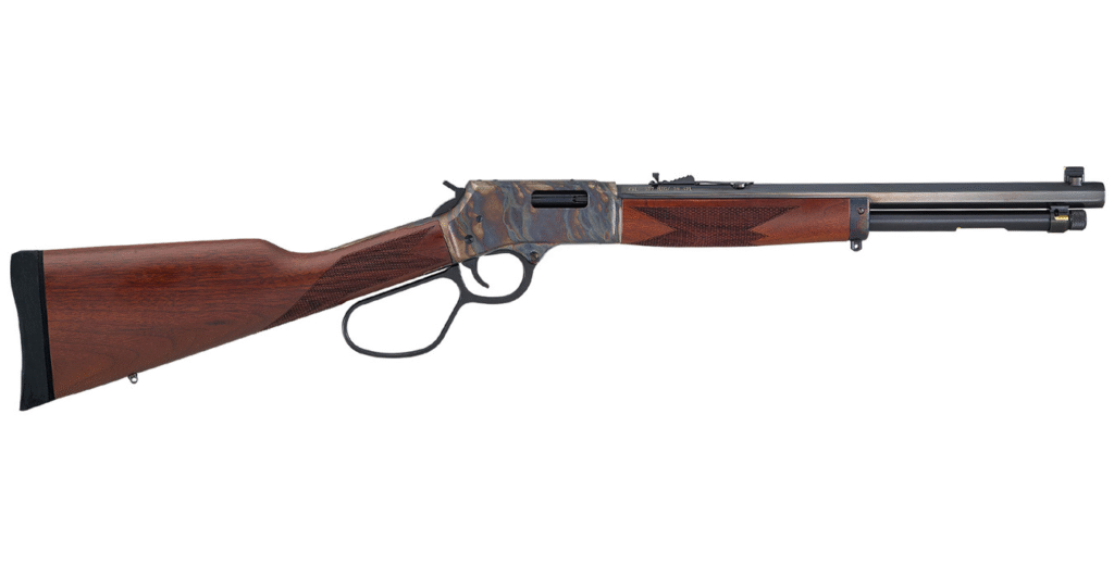 henry big boy carbine color case hardened 45 colt lever action heirloom rifle