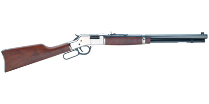 henry big boy silver 357 magnum lever action rifle henry usa rifle