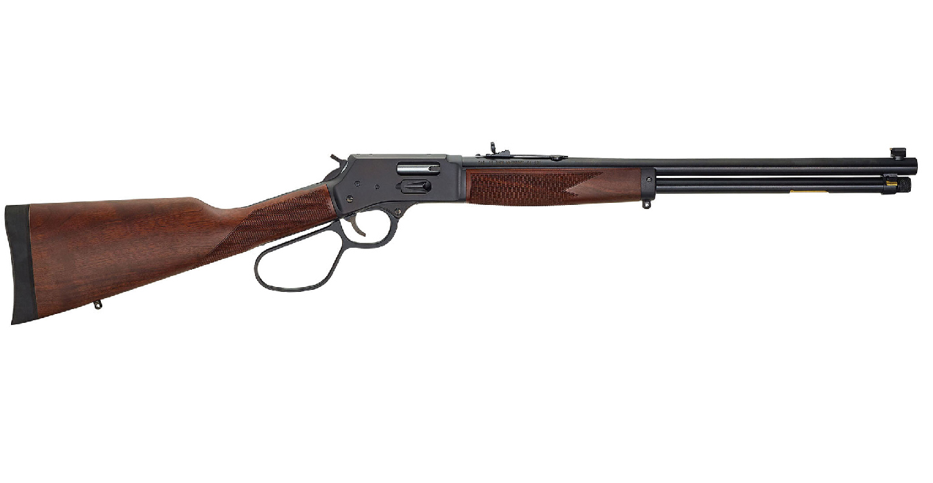 Henry Big Boy Steel 357/38 Side Gate Lever-Action Rifle with Large Loop - Henry USA Rifle Henry Big Boy Steel 357/38 Side Gate Lever-Action Rifle with Large Loop - Image 1