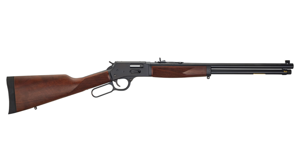 henry big boy steel 357 magnum 38 special side gate lever action rifle