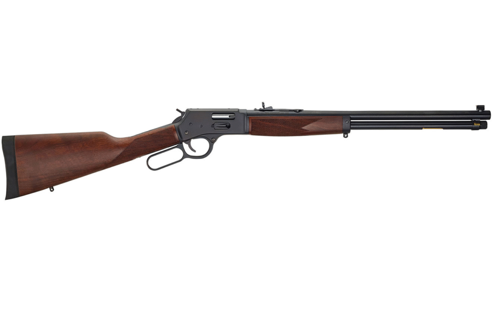 henry big boy steel 45 colt lever action side gate rifle henry usa rifle