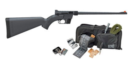 henry us survival ar 7 black heirloom rifle kit w survival gear and bag 1 1