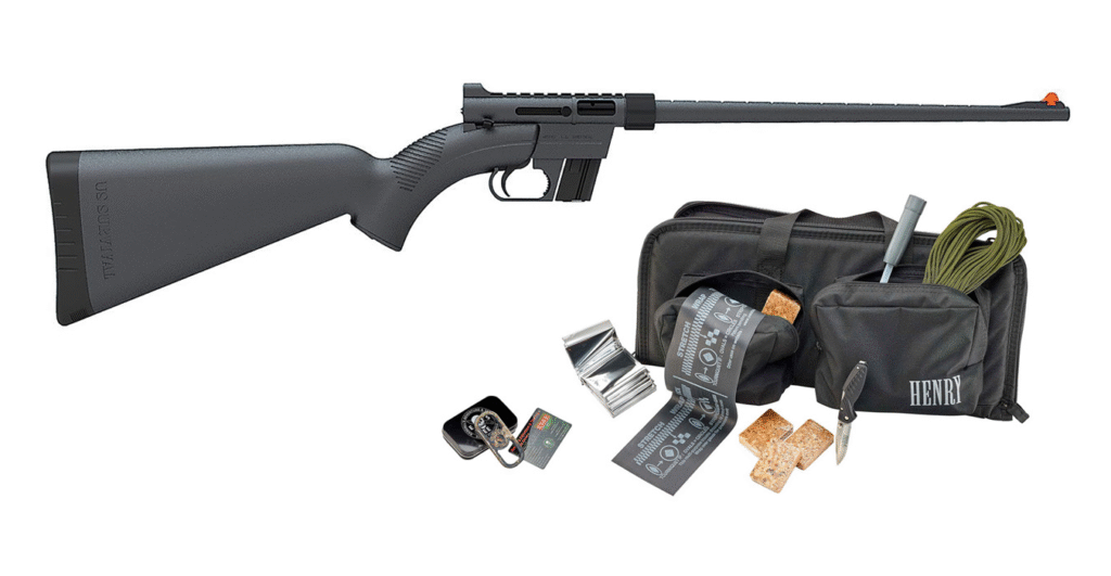 henry us survival ar 7 black rifle kit w survival gear and bag henry usa rifle