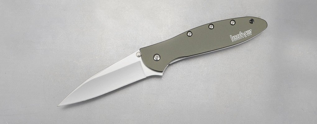 kershaw leek olive spring assisted knife 3 bead blast plain 1660ol buy kershaw leek olive spring assisted knife 3 bead blast plain 1660ol buy