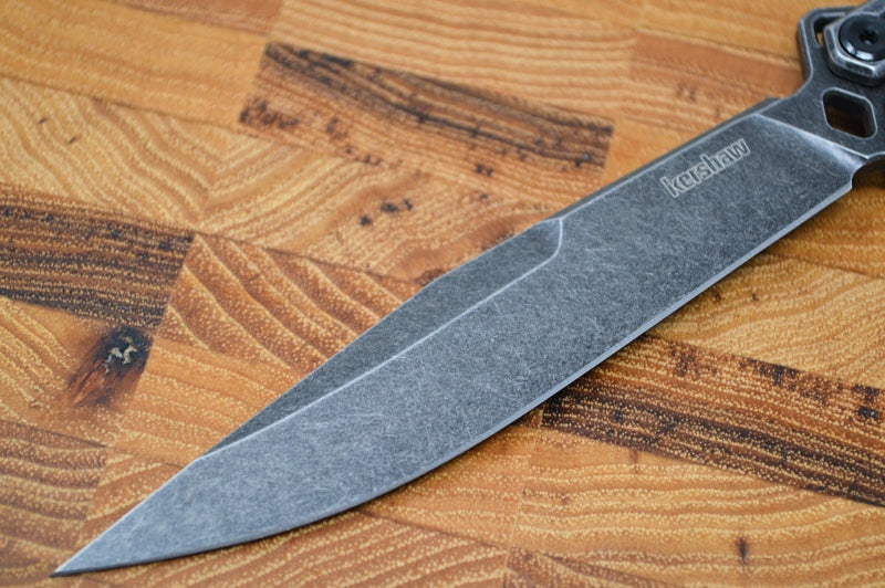 kershaw lucha balisong blackwash 14c28n steel blade blackwash stainless kershaw lucha balisong blackwash 14c28n steel blade blackwash stainless