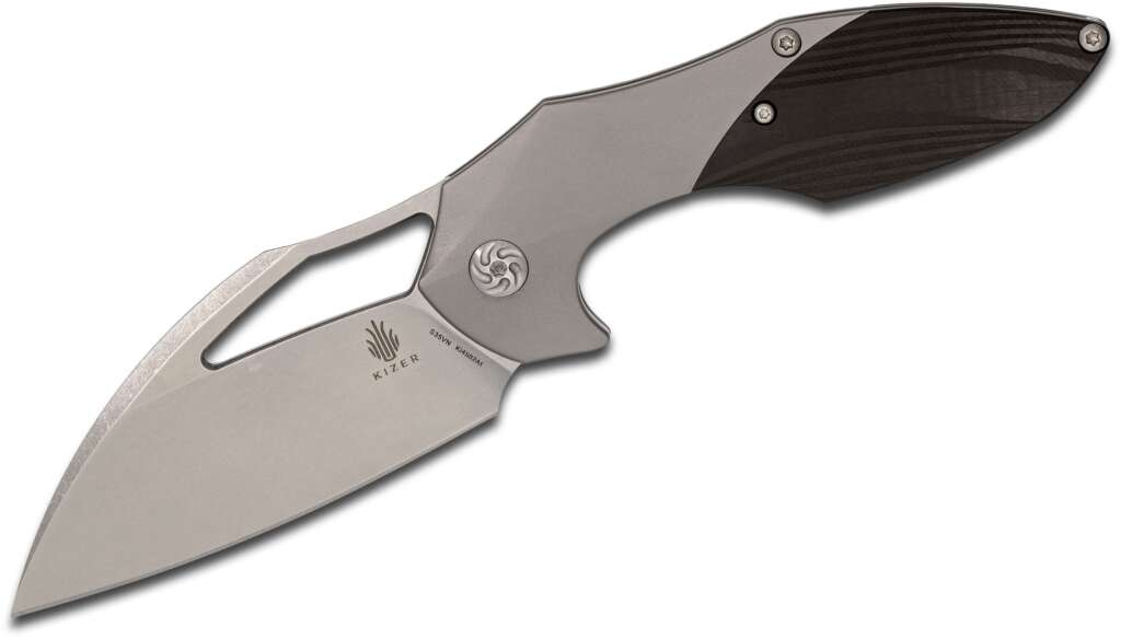 kizer cutlery ki4502a1 elijah isham megatherium flipper 365 s35vn