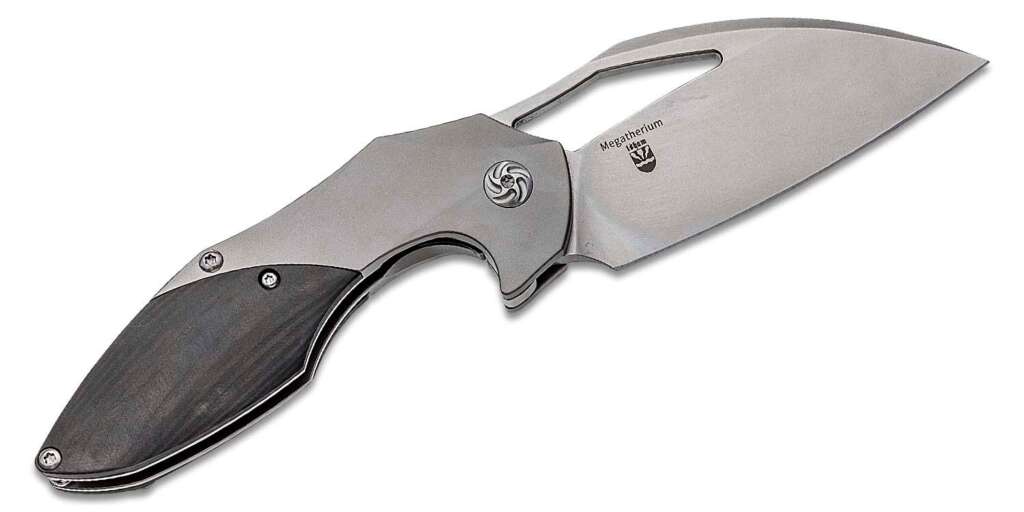 kizer cutlery ki4502l1 elijah isham megatherium left handed flipper knife