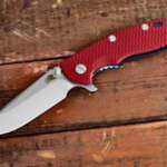  XM-18 3.0″ Wharncliffe Battlefield Knife – Two Tone Black G10 