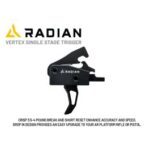 radian weapons vertex ar rifle trigger curved black