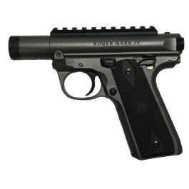 ruger mark iv 22 45 tactical 22lr 3 10 1 silencer shop black