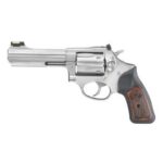 ruger sp101 357mag 38spl 42 5 rounds ss rubber w wood