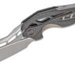 we knife company 906cf a elijah isham arrakis flipper knife 345 m390