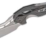 we knife company 906cf c elijah isham arrakis flipper knife 345 m390