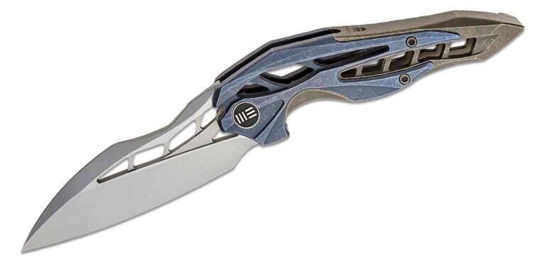 we knife company 906e elijah isham arrakis flipper knife 345 m390 two tone