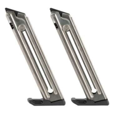 2 pack ruger mark iv 22 45 22lr 10 round magazine armory ammo