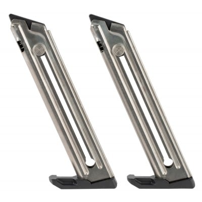 2 pack ruger mark iv 22 45 22lr 10 round magazine armory ammo