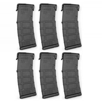 6 pack magpul pmag gen m3 ar 15 223 556 30 round magazine armory ammo