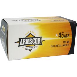 armscor precision 45acp 230gr fmj 100rd box 50443