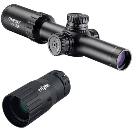 Barska 1-4x24mm Level HD Rifle Scope, 30mm Tube, Second Focal Plane