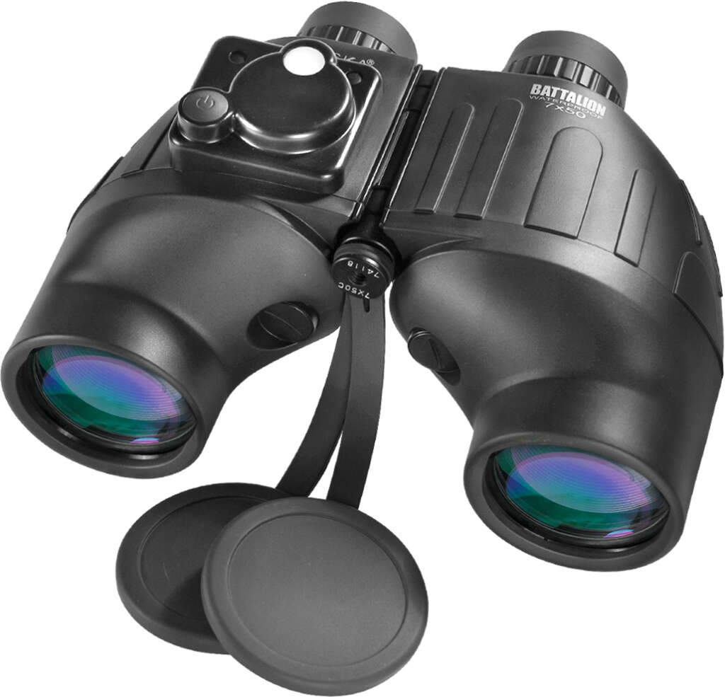 barska battalion 7x50 mm porro prism rangefinder binoculars
