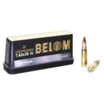 Belom 7.62x39mm 123GR FMJ 20Rd Box 76239123