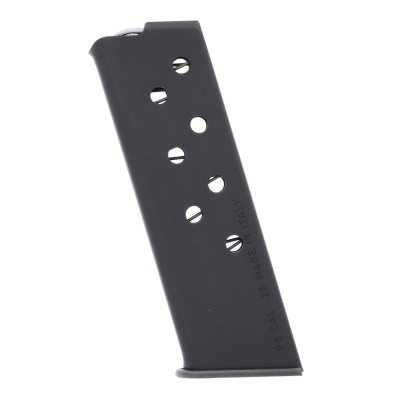 beretta 21 tomcat 25 acp 8 round blue steel magazine armory ammo
