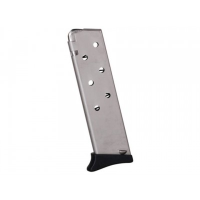 bersa thunder 380 380 acp 7 round nickle magazine with finger rest armory
