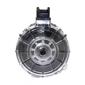 buy promag saiga 12 gauge 10 round clear polymer drum magazine online