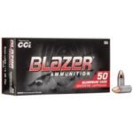 cci blazer aluminum 9mm 115gr fmj 50rd 3509