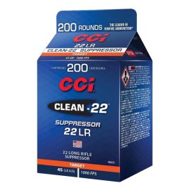 CCI Clean-22 22LR 45 Grain 200 Round Box