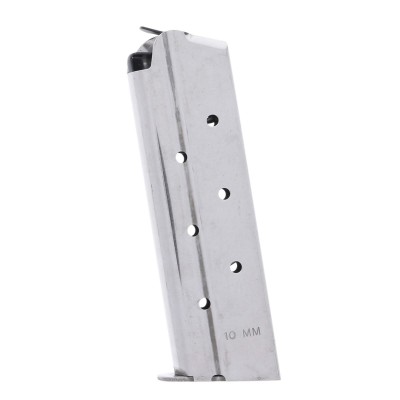 check mate 1911 10mm 8 round stainless steel magazine armory ammo