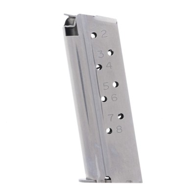 cmc products match grade 1911 compact 9mm 8 round stainless steel magazine