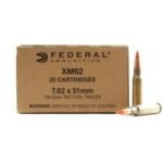 Federal 7.62x51mm 146GR 20Rd Box XM62 Tracer
