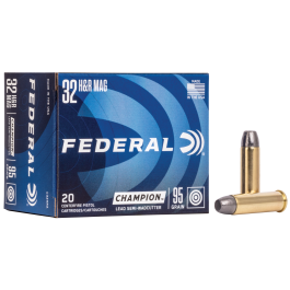 federal campion 32h r 95gr lead semi wadcutter 20rd