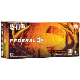 federal fusion 45 70 government 300 grain 20 rd box