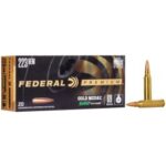 federal gold medal match 223 rem 69 grain 20 round box
