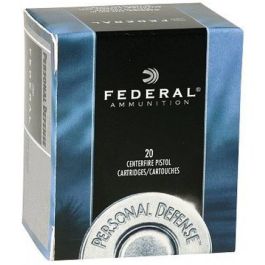 federal personal defense 32h r 85gr jhp 20 round box