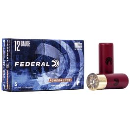 federal power shok 12ga 275 4buck 5rd f1274b
