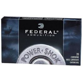 federal power shok 270 win 130 grain sp 20 round box